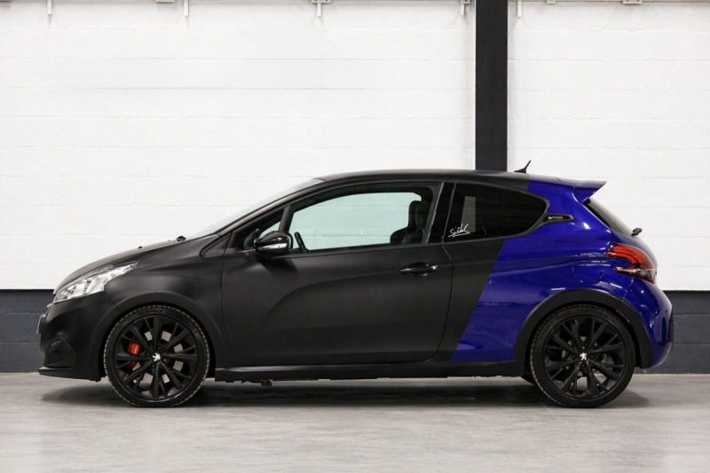 PEUGEOT 208 GTI BPS I 1.6 THP 208 I 72 500 km I Bicolore Noir Bleu I Garantie 12 mois