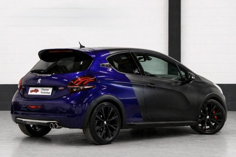 PEUGEOT 208 GTI BPS I 1.6 THP 208 I 72 500 km I Bicolore Noir Bleu I Garantie 12 mois