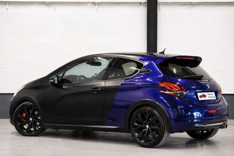 PEUGEOT 208 GTI BPS I 1.6 THP 208 I 72 500 km I Bicolore Noir Bleu I Garantie 12 mois