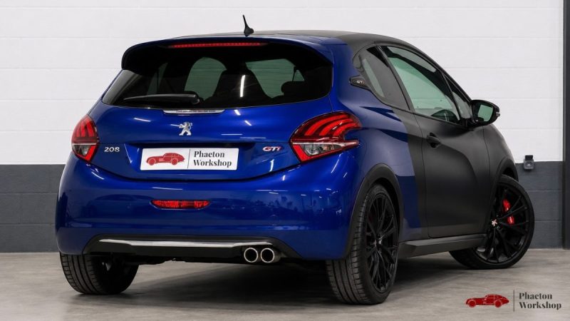 Peugeot 208 GTI BPS | 1.6 THP 208 | 72 500 km | Bicolore Noir Bleu I Garantie 12 mois