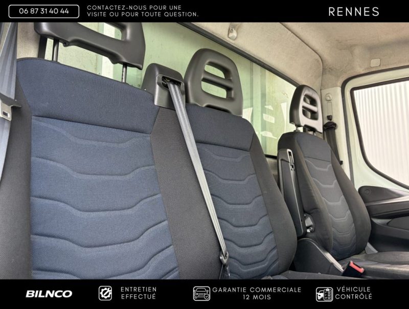 IVECO DAILY 6 35-C14 2.3D / GARANTIE 12 MOIS / FRIGORIFIQUE / TVA RÉCUPÉRABLE