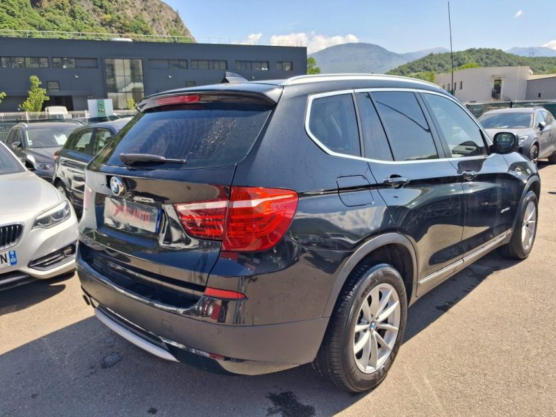 BMW X3  20D X DRIVE 184 CV TOIT OUVRANT PANORAMIQUE BVM6 GPS BLUETOOTH 
