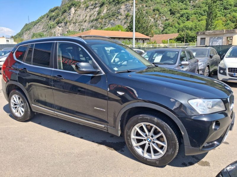 BMW X3  20D X DRIVE 184 CV TOIT OUVRANT PANORAMIQUE BVM6 GPS BLUETOOTH 