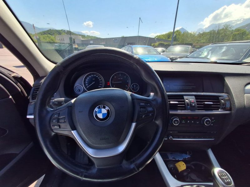 BMW X3  20D X DRIVE 184 CV TOIT OUVRANT PANORAMIQUE BVM6 GPS BLUETOOTH 