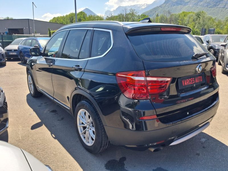 BMW X3  20D X DRIVE 184 CV TOIT OUVRANT PANORAMIQUE BVM6 GPS BLUETOOTH 