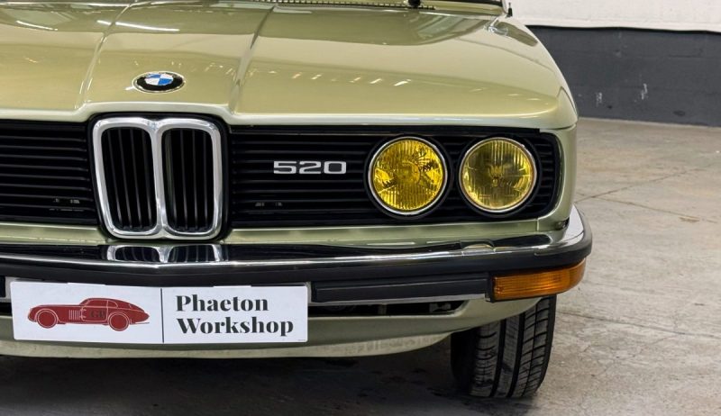 BMW 520 E12 1978 I Historique important I 6 Cylindres I Configuration d’origine