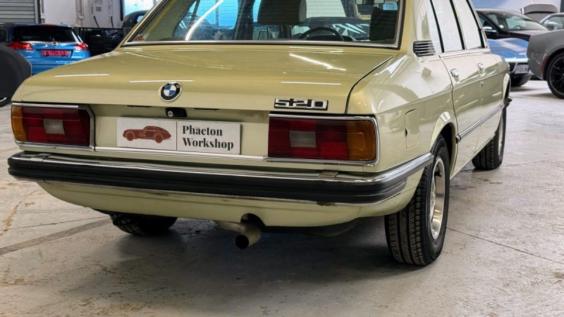 BMW 520 E12 1978 I Historique important I 6 Cylindres I Configuration d’origine
