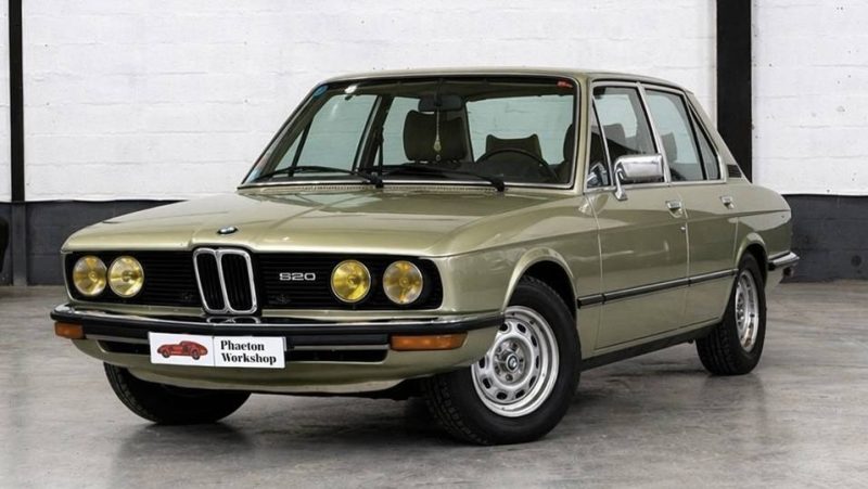 BMW 520 E12 1978 I Historique important I 6 Cylindres I Configuration d’origine