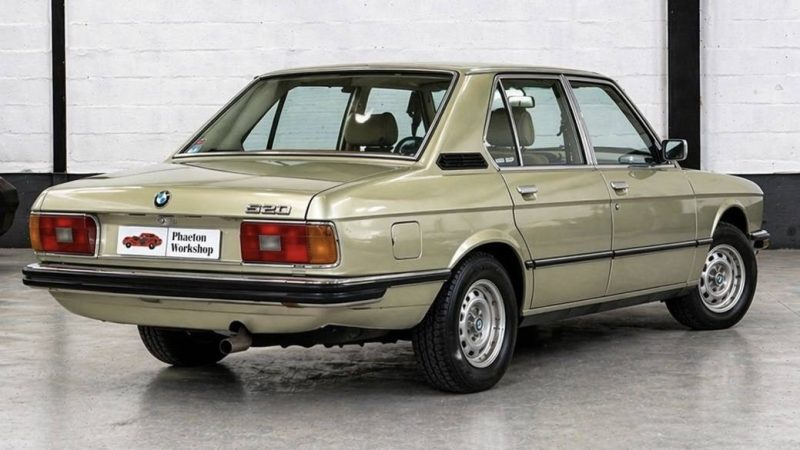 BMW 520 E12 1978 I Historique important I 6 Cylindres I Configuration d’origine