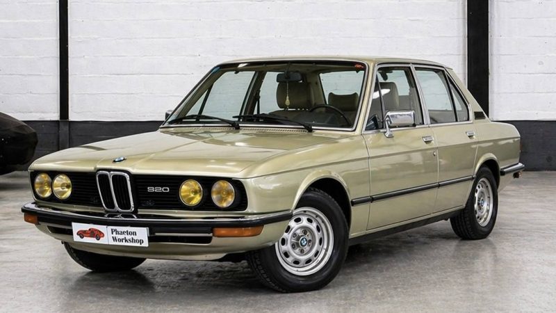 BMW 520 E12 1978 I Historique important I 6 Cylindres I Configuration d’origine