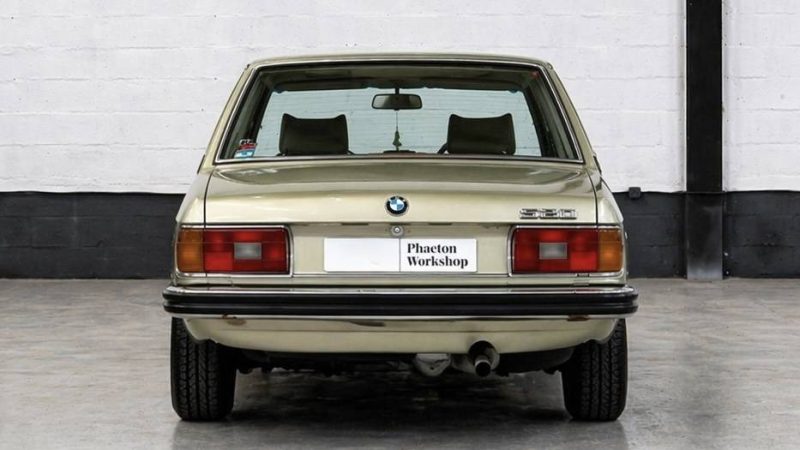 BMW 520 E12 1978 I Historique important I 6 Cylindres I Configuration d’origine