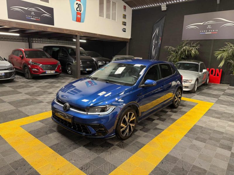 MAGNIFIQUE VOLKSWAGEN POLO 6 1.0 TSI R-LINE 110CH (1ERE MAIN, CARPLAY, SOUS GARANTIE) ⭐️⭐️⭐️⭐️⭐️