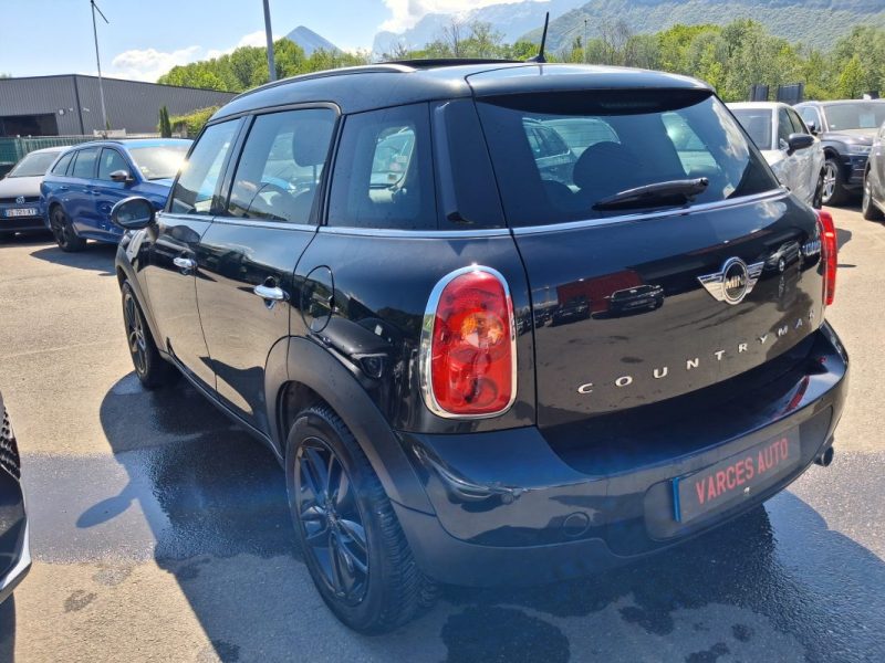 MINI COUNTRYMAN 1.6 I 122 CV BLACK PACK TOIT OUVRANT PANORAMIQUE BVM6  