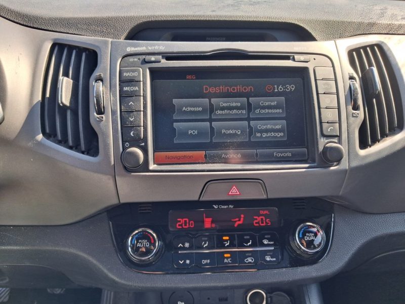 KIA SPORTAGE 1.7 CRDI 115CH ISG 4X2 TOIT OUVRANT PANORAMIQUE SUIVIE D\'ENTRETIEN DISPO
