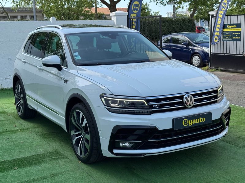 VOLKSWAGEN TIGUAN II 2.0 TDI 190CH CARAT EXCLUSIVE RLINE 4MOTION DSG7 GARANTIE 12 MOIS 2018