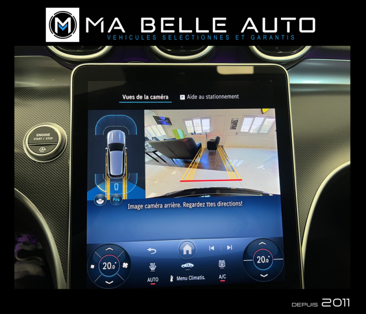 Mercedes C 200 d break mild-hybrid 186 Avantgarde Line 9G-Tronic / 1ère main carnet TVA récupérable