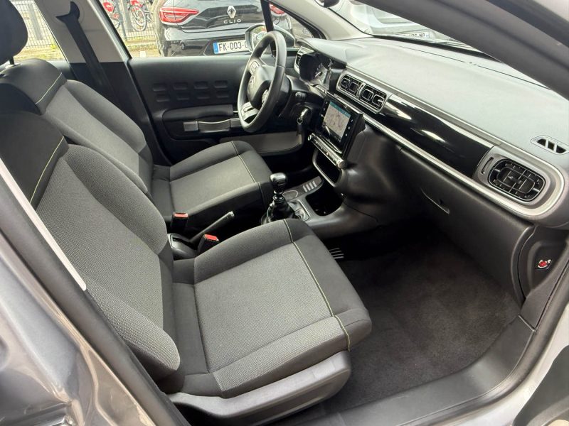CITROEN C3 (2) BLUEHDI 100cv S&S FEEL BUSINESS BVM6 - GPS/CARPLAY - 71.500 KMS
