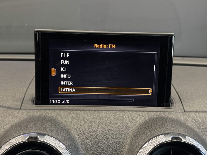 AUDI A3 III (2) SPORTBACK 1.5 TFSI 150ch S LINE