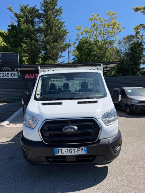Ford Transit 2.0 Diesel 170 – Châssis cabine benne – Révisé, Garantie 12 mois