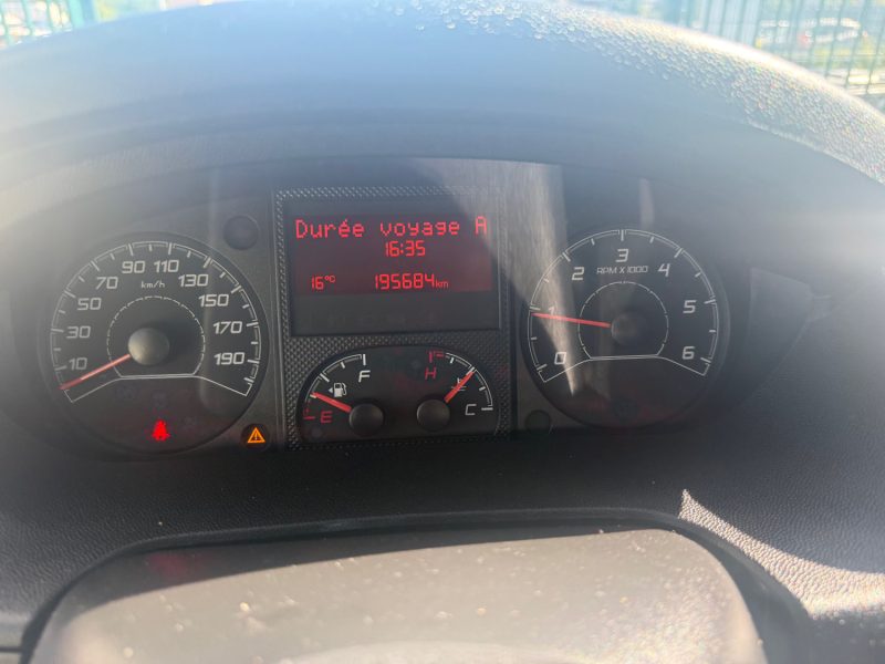 FIAT DUCATO PHASE 2 HAYON 2.0 JTD 116 CV - 16V TURBO MULTIJET 2016