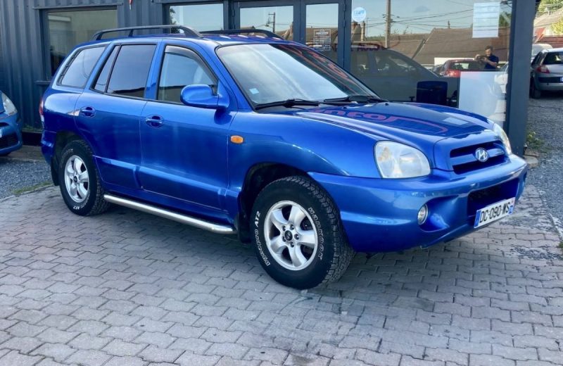 HYUNDAI SANTA FÉ 2.0L 16V CRDi 125cv VGT 4x4_Cuir / Révisée&Garantie