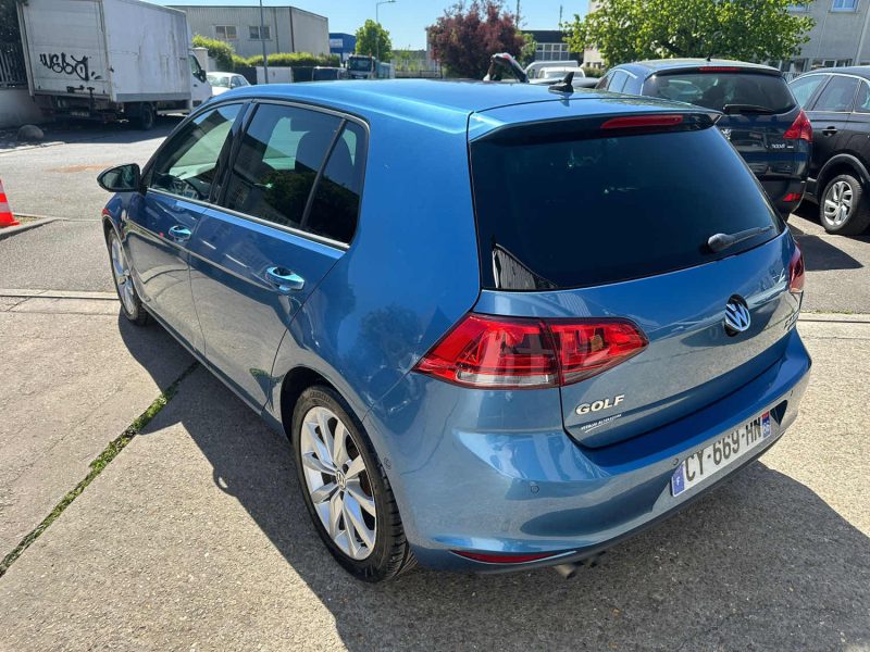 VOLKSWAGEN GOLF VII 2.0 TDI 150CH CARAT DSG6 5P BLUEMOTION 2013