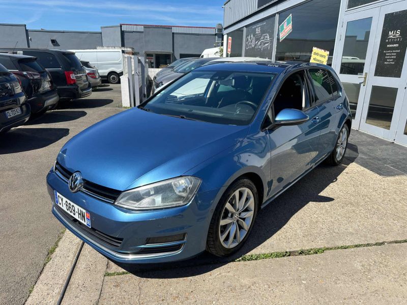 VOLKSWAGEN GOLF VII 2.0 TDI 150CH CARAT DSG6 5P BLUEMOTION 2013