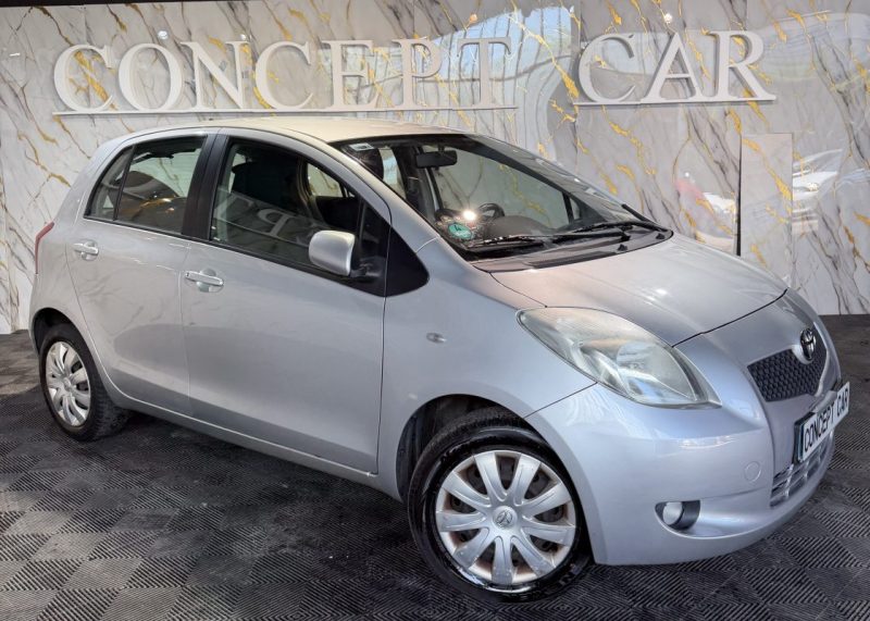 TOYOTA YARIS 1,3 VVT-ISOL 2007 - 79 670Kms - Premier Main - Distrib ok - SUIVIT TOYOTA