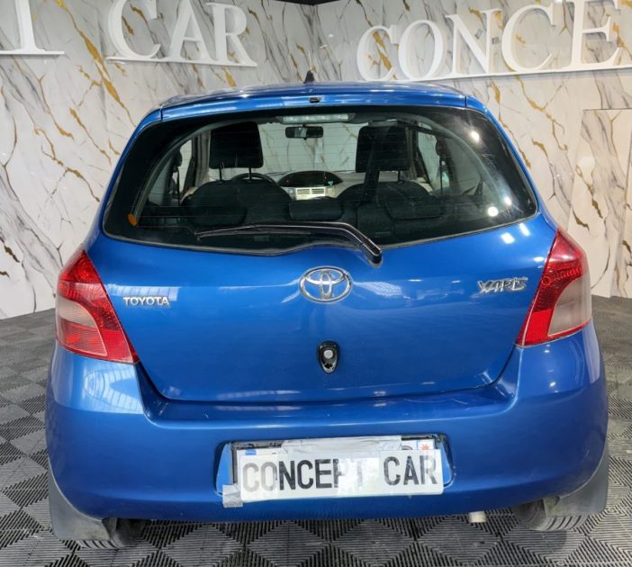 TOYOTA YARIS 1,3 VVT-ISOL 2007 - 71 670Kms - Premier Main - Distrib ok - SUIVIT TOYOTA