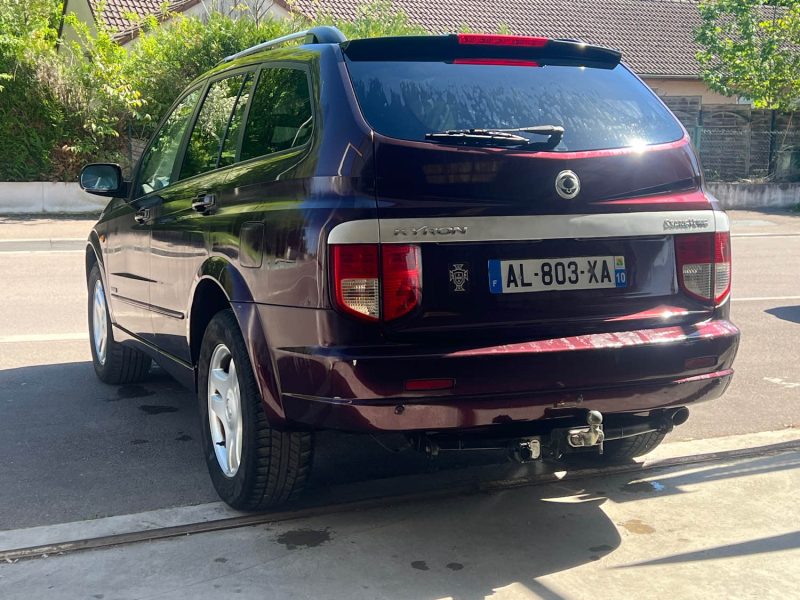 SSANGYONG KYRON 200CH LUXE BOITE AUTO