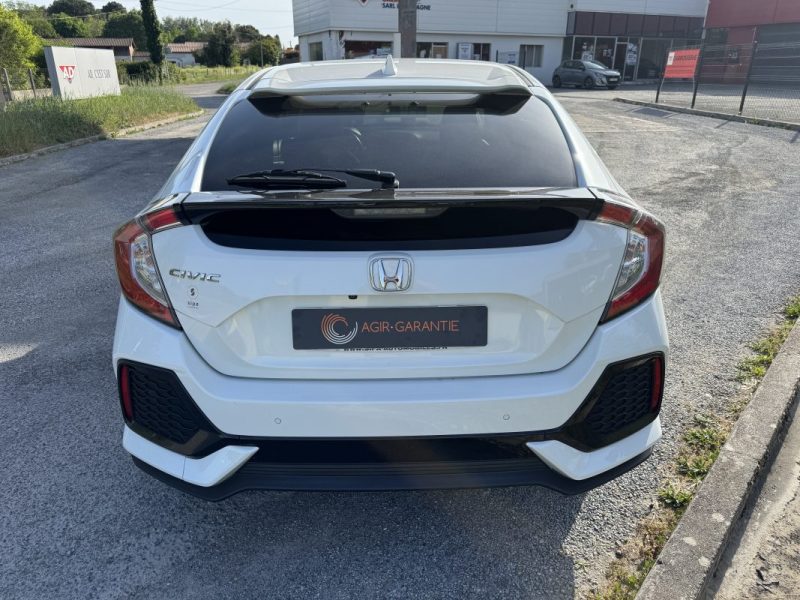 HONDA CIVIC 1.0 I-VTEC 126CH EXCLUSIVE PREMIUM BVA 