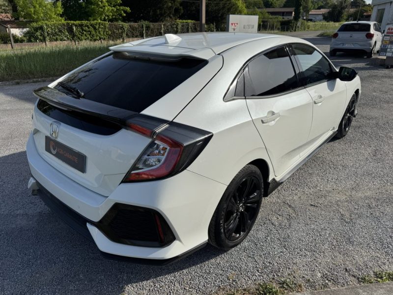 HONDA CIVIC 1.0 I-VTEC 126CH EXCLUSIVE PREMIUM BVA 
