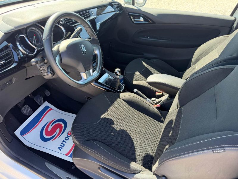 DS DS3 DS DS3 1.2 E THP  82CH SO CHIC 2018