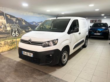CITROEN BERLINGO M 1000KG BLUEHDI 130 S&S CLUB EAT8 09/2021 PRIX HT : 8325 €