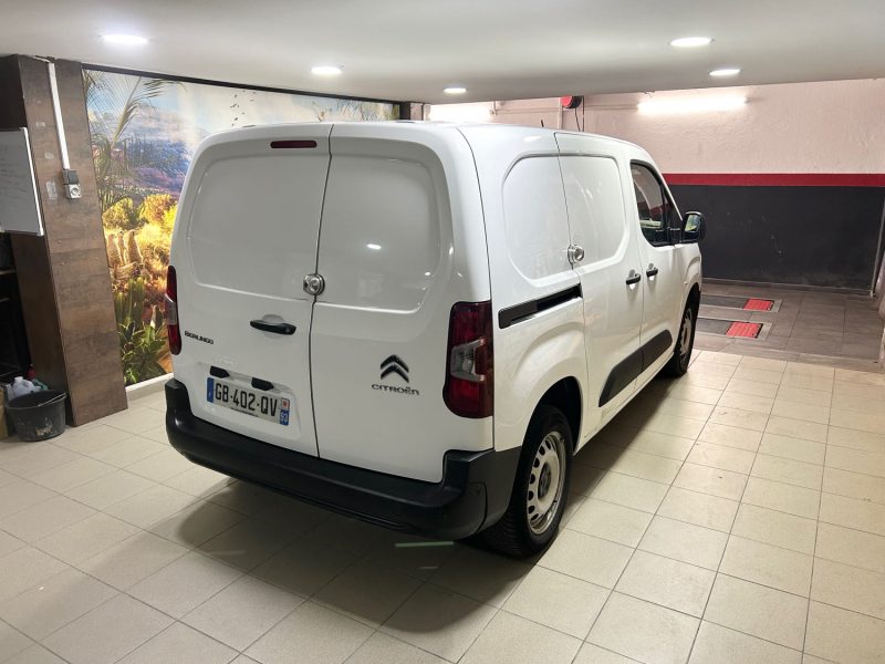 CITROEN BERLINGO M 1000KG BLUEHDI 130 S&S CLUB EAT8 09/2021 PRIX HT : 8325 €