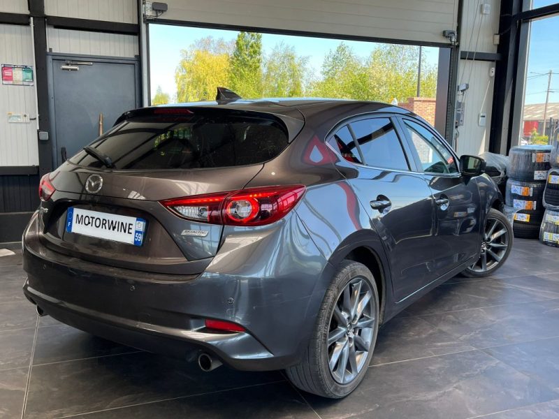 🚗 MAZDA 3 2.0 SKYACTIV-G 120ch ⚙️ SIGNATURE📷 Caméra de recul 🧭 GPS 📱 Bluetooth ❄️ Climatisation