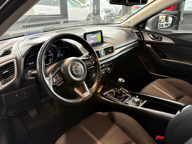 🚗 MAZDA 3 2.0 SKYACTIV-G 120ch ⚙️ SIGNATURE📷 Caméra de recul 🧭 GPS 📱 Bluetooth ❄️ Climatisation