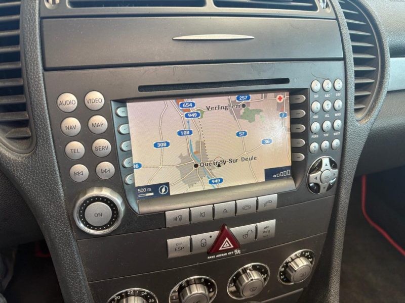 🚗 MERCEDES SLK 280  V6 231ch ⚙️ 7G 🔊 Échappement sport 🧭 GPS ❄️ Climatisation 🪑 Cuir 📡 Radar