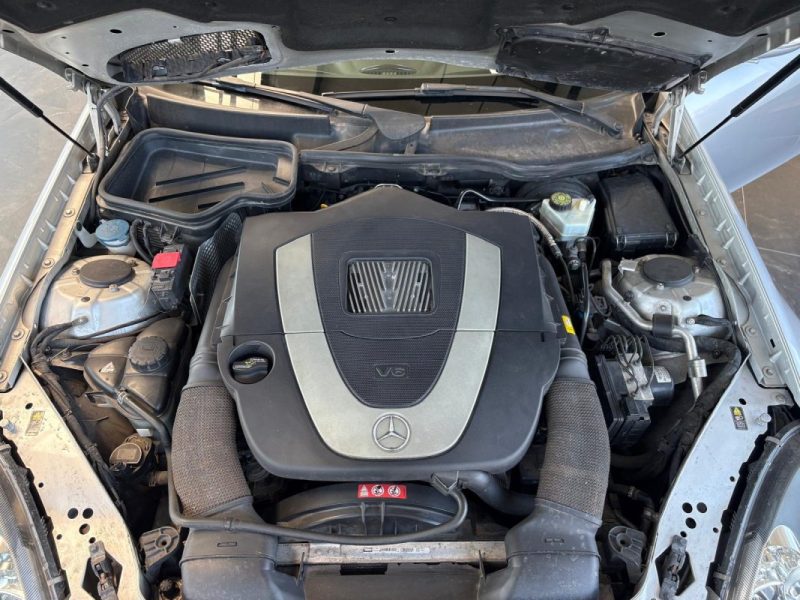🚗 MERCEDES SLK 280  V6 231ch ⚙️ 7G 🔊 Échappement sport 🧭 GPS ❄️ Climatisation 🪑 Cuir 📡 Radar