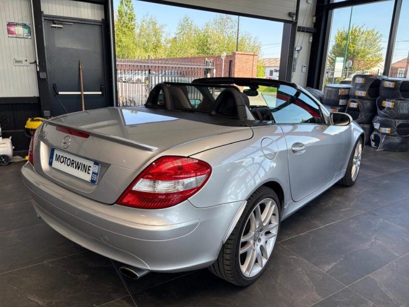 🚗 MERCEDES SLK 280  V6 231ch ⚙️ 7G 🔊 Échappement sport 🧭 GPS ❄️ Climatisation 🪑 Cuir 📡 Radar