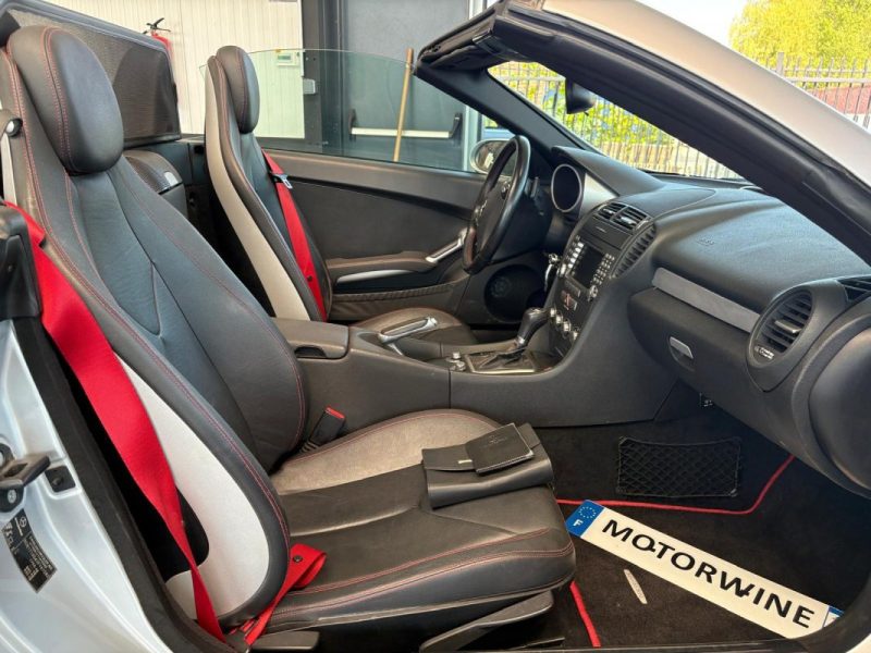 🚗 MERCEDES SLK 280  V6 231ch ⚙️ 7G 🔊 Échappement sport 🧭 GPS ❄️ Climatisation 🪑 Cuir 📡 Radar