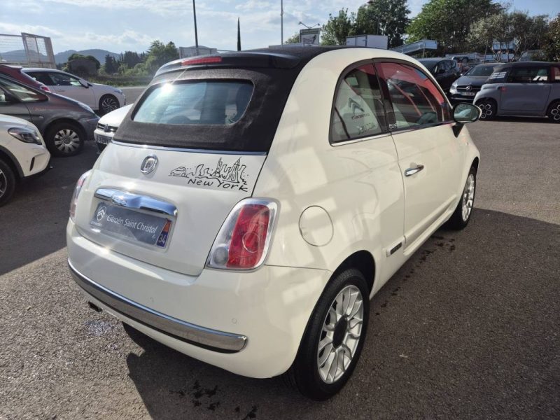 FIAT 500 C 1.2 69CV CABRIOLET 2010