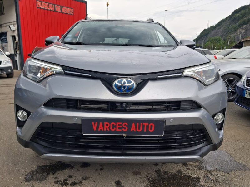 TOYOTA RAV4 HYBRIDE 197 CV 4WD 4X4 DESIGN CAMERA 360 CUIR ELECTRIQUE SUIVIE COMPLET 
