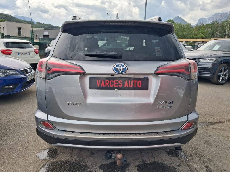 TOYOTA RAV4 HYBRIDE 197 CV 4WD 4X4 DESIGN CAMERA 360 CUIR ELECTRIQUE SUIVIE COMPLET 
