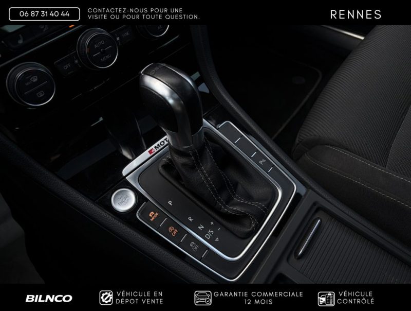 VOLKSWAGEN GOLF 7 R 2.0 TSI 310CH 4MOTION / TOIT OUVRANT PANO / Apple CarPlay / App-Connect / Bleu  