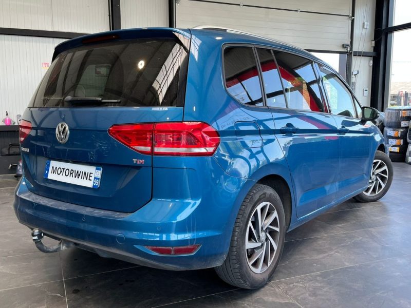 🚗 VOLKSWAGEN TOURAN SOUND 1.6 tdi 116 Ch ⚙️ 🧭 GPS 📱 CarPlay ❄️ Climatisation 🛡️ Garantie