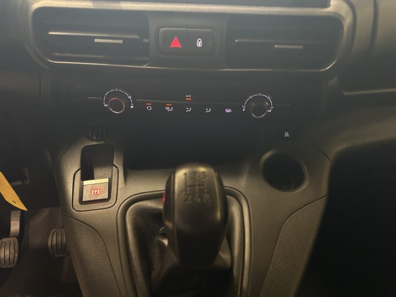 PEUGEOT PARTNER 3 *TVA RECUPERABLE* 1.5 BLUEHDI 75CH 