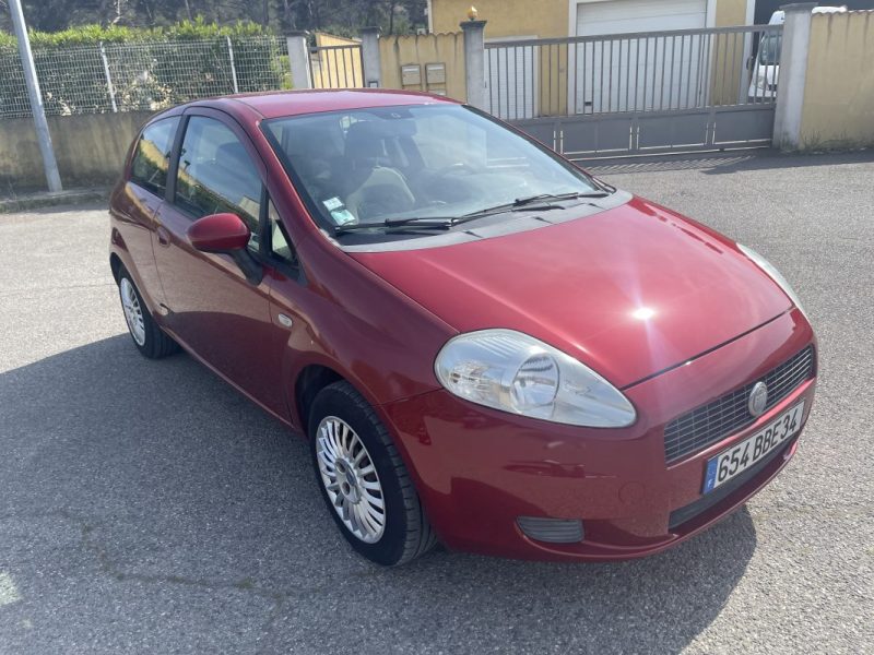 FIAT PUNTO DYNAMIC 1.2 65CV 93 000KMS PREMIERE CT OK CLIM GARANTIE