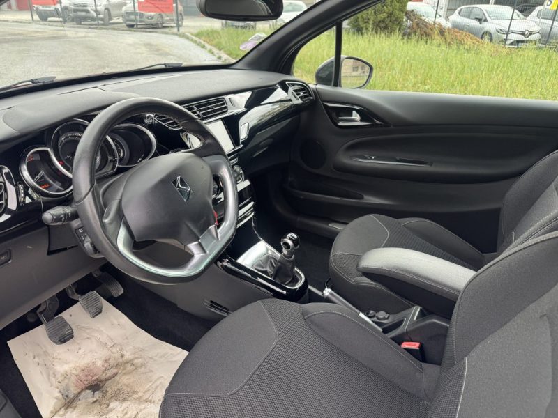 DS DS3 CABRIOLET 1.2 110CH SO CHIC 