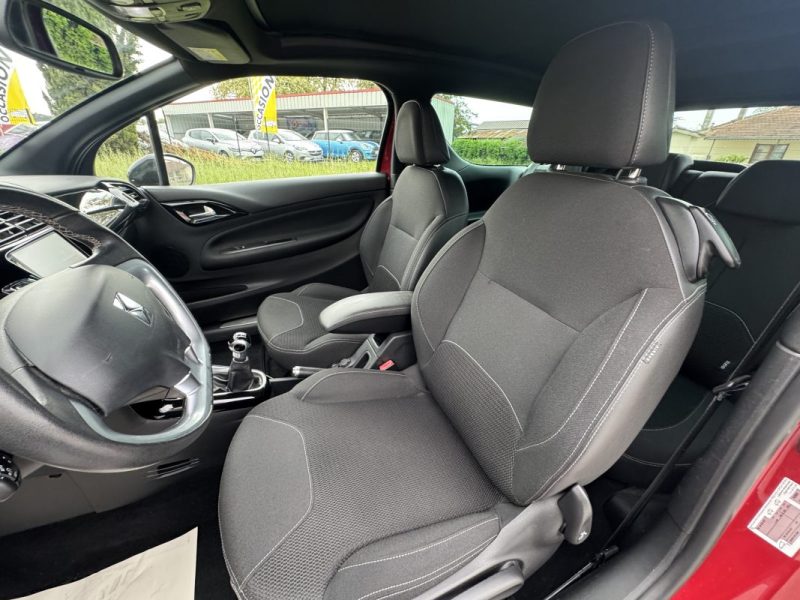 DS DS3 CABRIOLET 1.2 110CH SO CHIC 